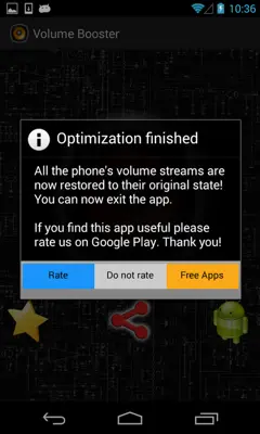 Volume Booster android App screenshot 1